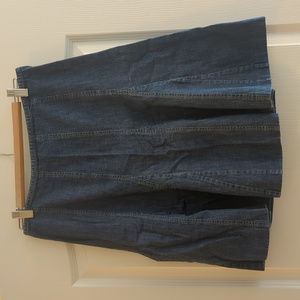 Liz Claiborne denim skirt size 10